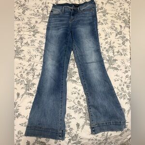 Judy Blue Flare Jeans in Classic Blue